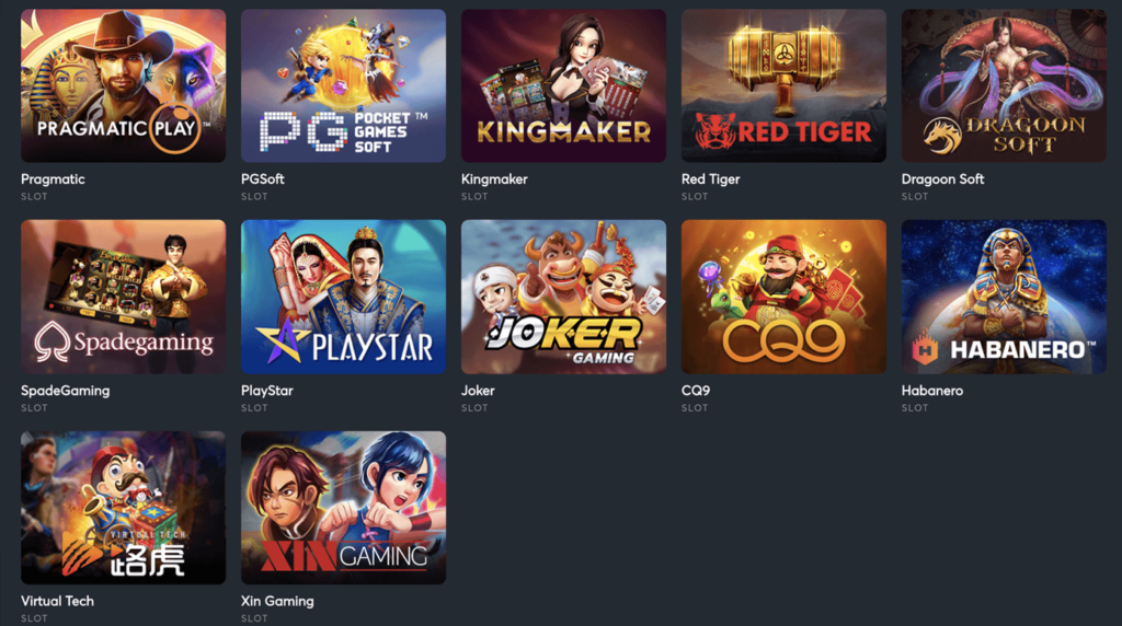 NINJA168 รวมสล็อตทุกค่าย